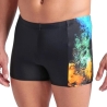 Boxer de Bain Noir Homme Arena Vibrant
