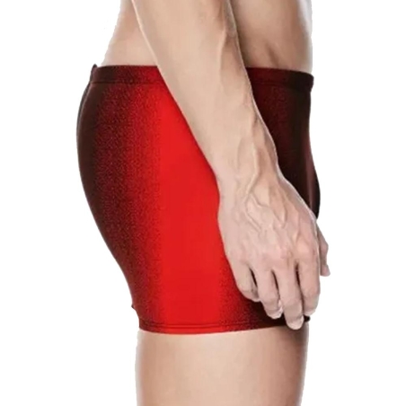 Boxer de bain Noir/Rouge Homme Nike Square