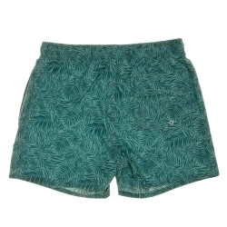 Short de bain Imprimée Vert Homme Sun project 3055
