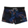 Boxer de bain Noir/Orange Homme Sun Project 1988