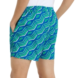 Short de Bain Bleu/Vert Homme Umbro Printed Quetzale