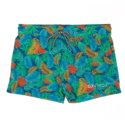 Boxer de bain Vert Homme Sun project 3460