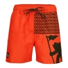 Short de Bain Rouge/Noir Homme Gotcha 963500