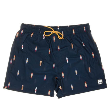 Short de bain Imprimée Marine Homme Sun project3053