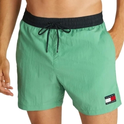 Short de Bain Vert Homme Tommy Hilfiger Drawstring