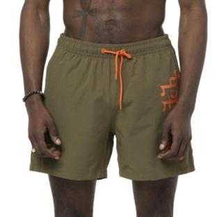 Maillot de bain Kaki/Orange Homme Von Dutch MICK