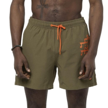 Maillot de bain Kaki/Orange Homme Von Dutch MICK