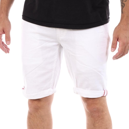 Short Blanc Homme Paname Brothers Bora