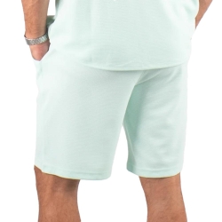 Short Vert d'Eau Homme Paname Brothers Poly