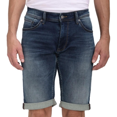 Short en Jeans Bleu Foncé Homme Teddy Smith Scotty