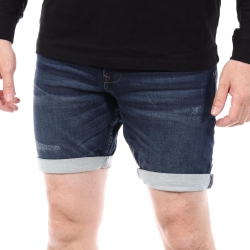 Short en Jean Bleu Foncé Homme Kaporal VIXTOES