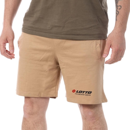 Short Beige Homme Lotto Noir LT1378