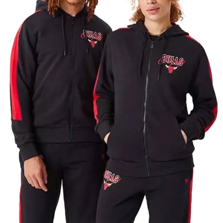 Sweat Noir/Rouge Mixte New Era Script