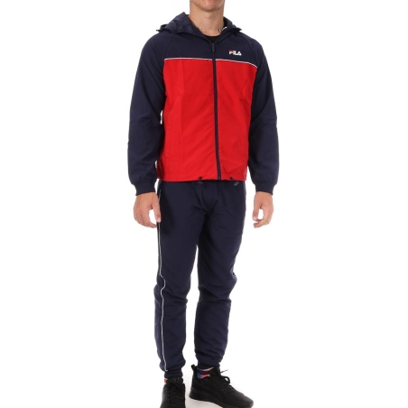 Survêtement Marine/Rouge Homme Fila Tallington 2.0