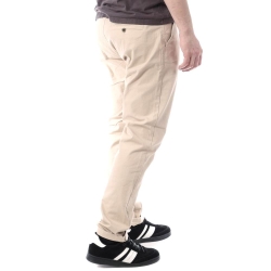 Pantalon Chino Écru Homme Paname Brothers Costa1