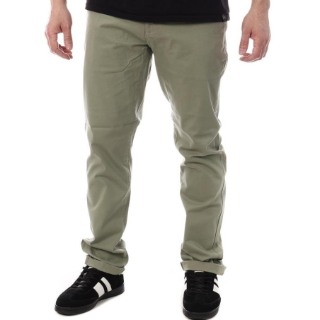 Pantalon Chino Kaki Homme Paname Brothers Costa1