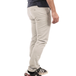Pantalon Chino Blanc/Écru Homme Paname Brothers Costa1