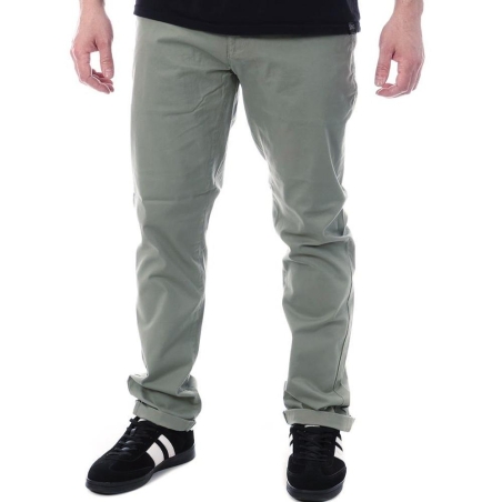 Pantalon Chino Vert Pale Homme Paname Brothers Costa1