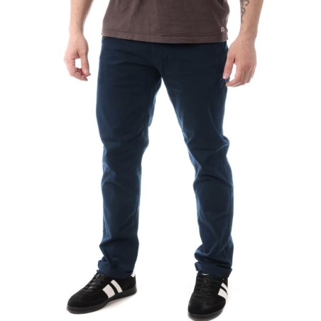 Pantalon Chino Marine Foncé Homme Paname Brothers Costa1