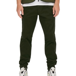 Chino Kaki Homme Only & Sons Onscam