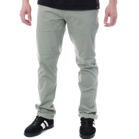 Pantalon Chino Vert/Gris Homme Paname Brothers Costa1