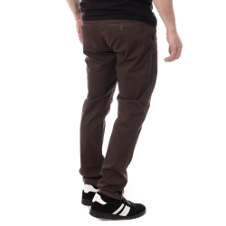 Chino Marron Foncé Homme Paname Brothers Costa0B4
