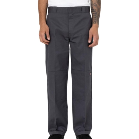 Pantalon Gris Dickies Homme Double Knee