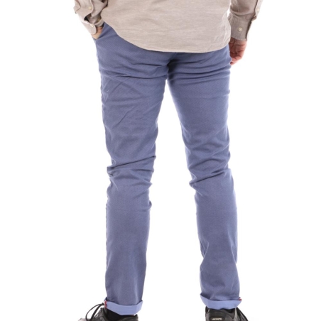 Chino Bleu Homme La Maison Blaggio Tamar