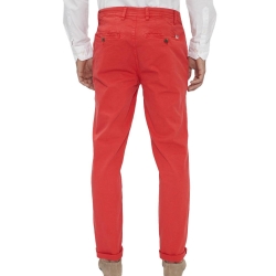 Chino Rouge Homme Paname Brothers Costa