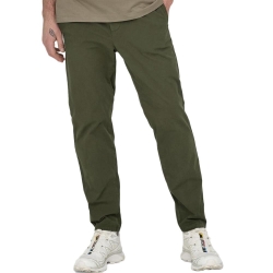 Pantalon Kaki Foncé Homme Only & Sons linus 22029765