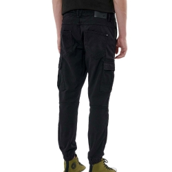 Pantalon Cargo Noir Homme Kaporal Malki