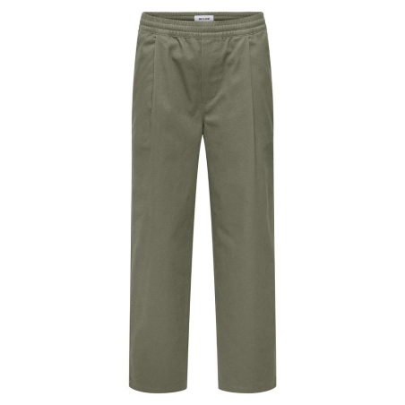 Pantalon fluide Kaki Homme Only & Sons Bologna