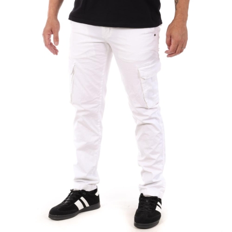 Pantalon Blanc Homme Paname Brothers Live