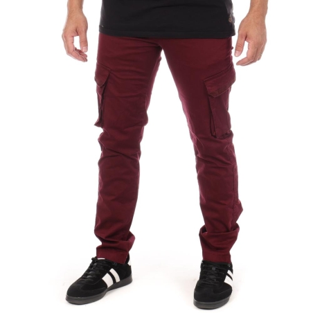Pantalon Rouge Bordeaux Homme Paname Brothers Live
