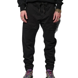 Pantalon Toile Noir Homme Kaporal RONANE