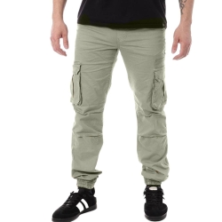 Pantalon Cargo Vert Clair Homme Paname Brothers Carlos