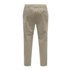Pantalon Chino Beige Homme Only & Sons Linus Tapered