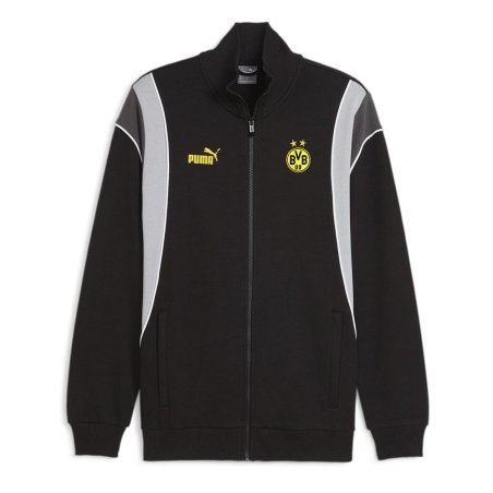 Borussia Dortmund Veste de Survêtement Noir Homme Puma