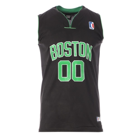 Boston 00 Maillot de basket Noir Homme Sport Zone