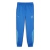 OM Pantalon d'entraînement Bleu Homme Puma Prematch Woven