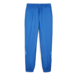 OM Pantalon d'entraînement Bleu Homme Puma Prematch Woven