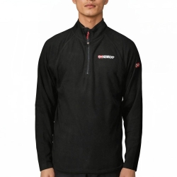 Veste Polaire 1/4 de Zip Noir Homme Geographical Norway Men 233