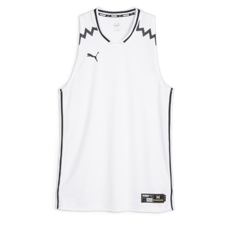 Débardeur de Sport Blanc Homme Puma Hoops