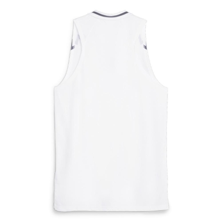 Débardeur de Sport Blanc Homme Puma Hoops