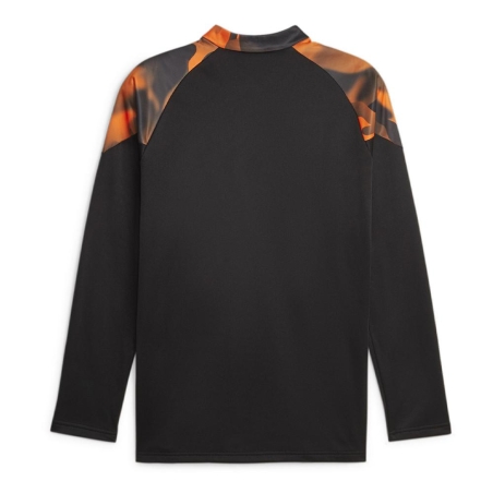 OM Sweat de Training Noir/Orange Homme Puma 23/24