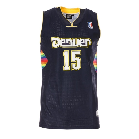 Denver Maillot de basket Noir Homme Sport Zone