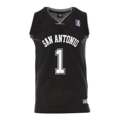San Antonio Maillot de basket Noir Homme Sport Zone