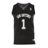 San Antonio Maillot de basket Noir Homme Sport Zone