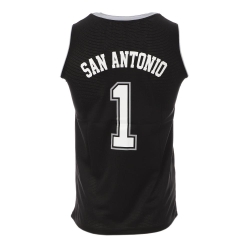 San Antonio Maillot de basket Noir Homme Sport Zone