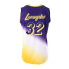 Los Angeles Maillot Violet/Jaune Homme Sport Zone Tank 32